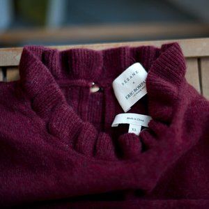 Sezane Eric Bompard Monceau Cashmere Jumper Clove